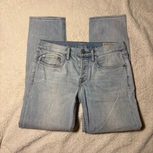 AllSaints Light Wash Low Rise Y2K Jeans